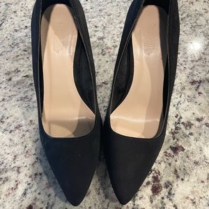 Suede Pointed High Heels